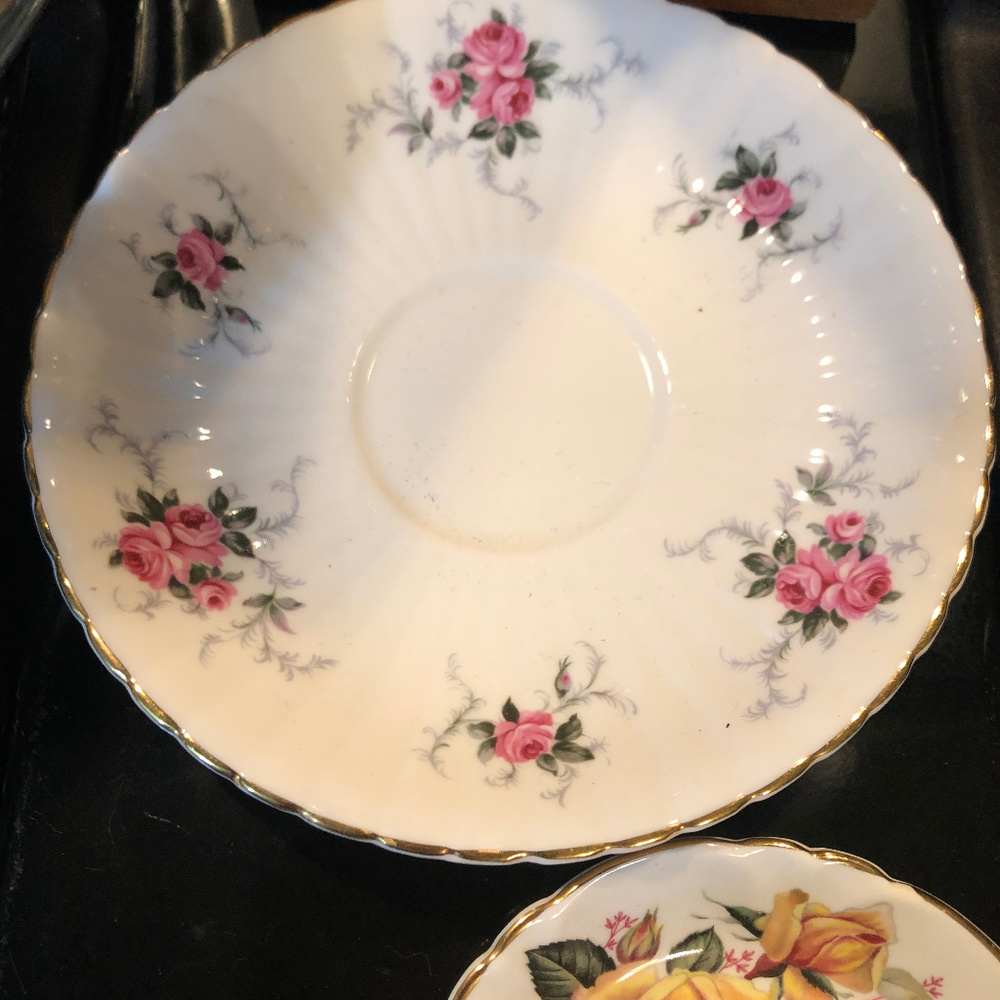 5 Vintage Fine Bone China Collectors Plates